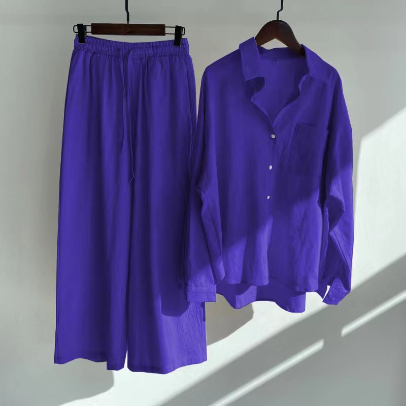WW | Stylisches Und Zweiteiliges Leinen Set