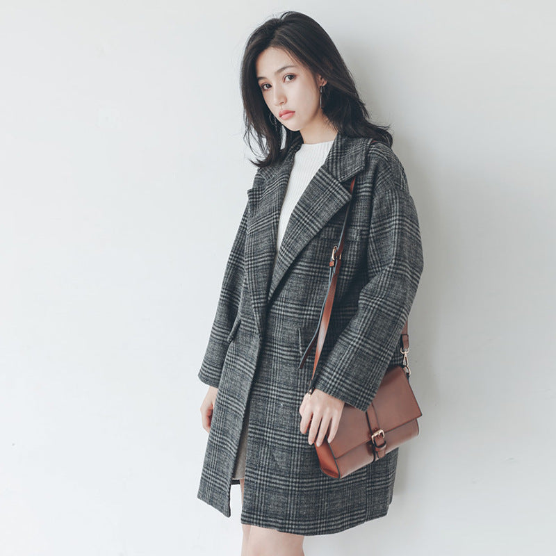 W&W Mode | Damen Karierten Blazer Trendy & Klassischer Blazer Für Frauen
