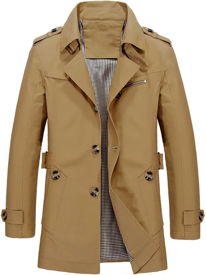 W&W Mode | Herren Große Größe Baumwollwindjacke Für Frühling Und Herbst