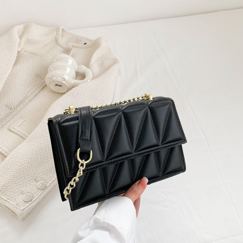 WW | Kleine Quadratische Taschen Mit Modischer Kette Und Umhängegurt