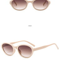 W&W | Ovale Sonnenbrille mit kleinem Rahmen