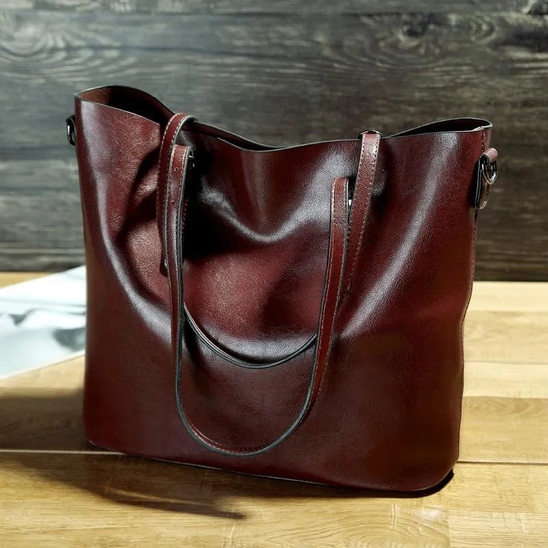 W&W Mode | Umhängetasche Im Weinlese Stil Aus Leder