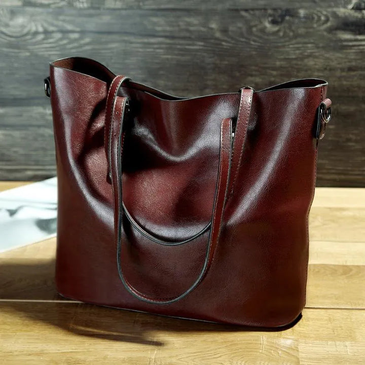 W&W Mode | Umhängetasche Im Weinlese Stil Aus Leder