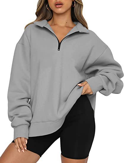 WW | Sweatshirt Mit Kragen Für Damen