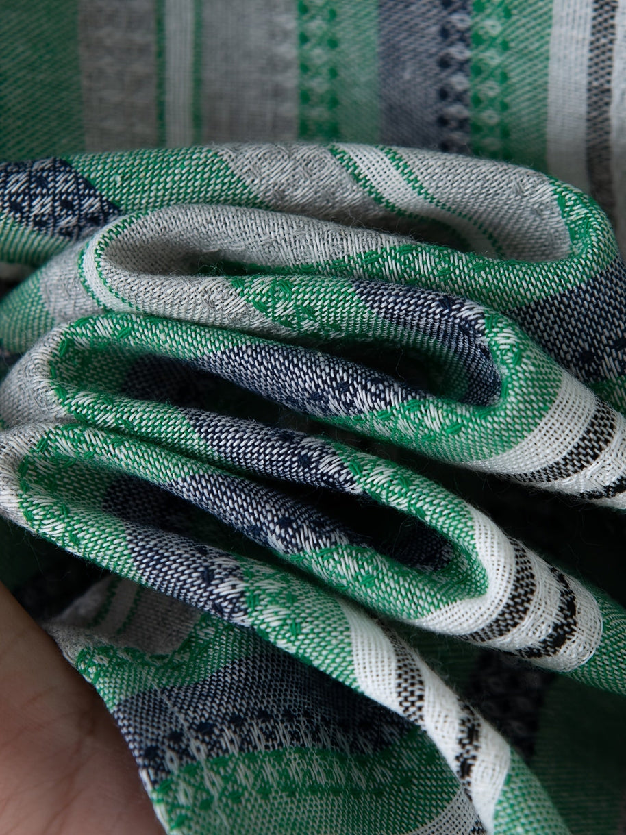 WW | Gestreiftes Baumwoll Leinen Herrenhemd für entspannte Looks