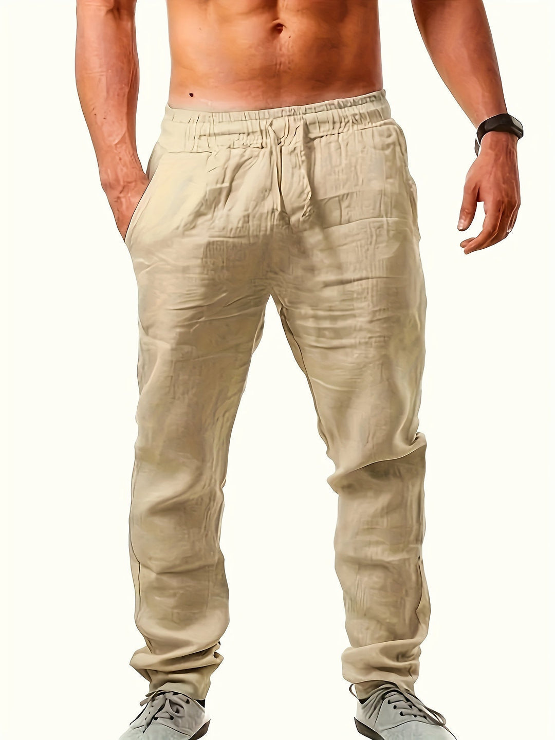 W&W Mode | Atmungsaktive Lässige Sommer Herrenhose