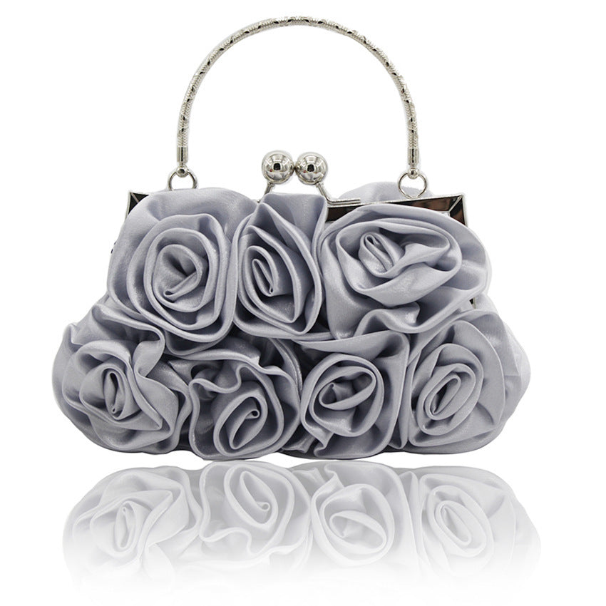 W&W Mode | Handtasche Mit Rosenmotiv Für Besondere Anlässe