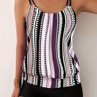 WW | Tankini-Set mit Streifen und Punkten