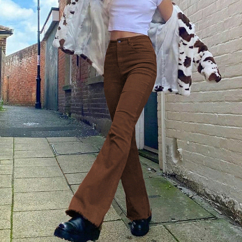 W&W Mode Stretch-Bootcut-Jeans: Komfort und Stil vereint