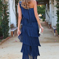 Allegra | Einzigartige Eleganz: Off-the-shoulder Kleid