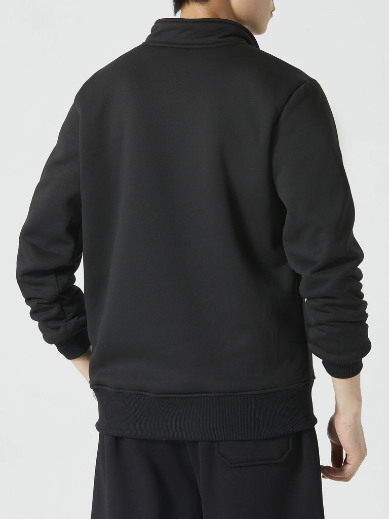 WW | Herren Pullover mit Stehkragen für Herbst Winter