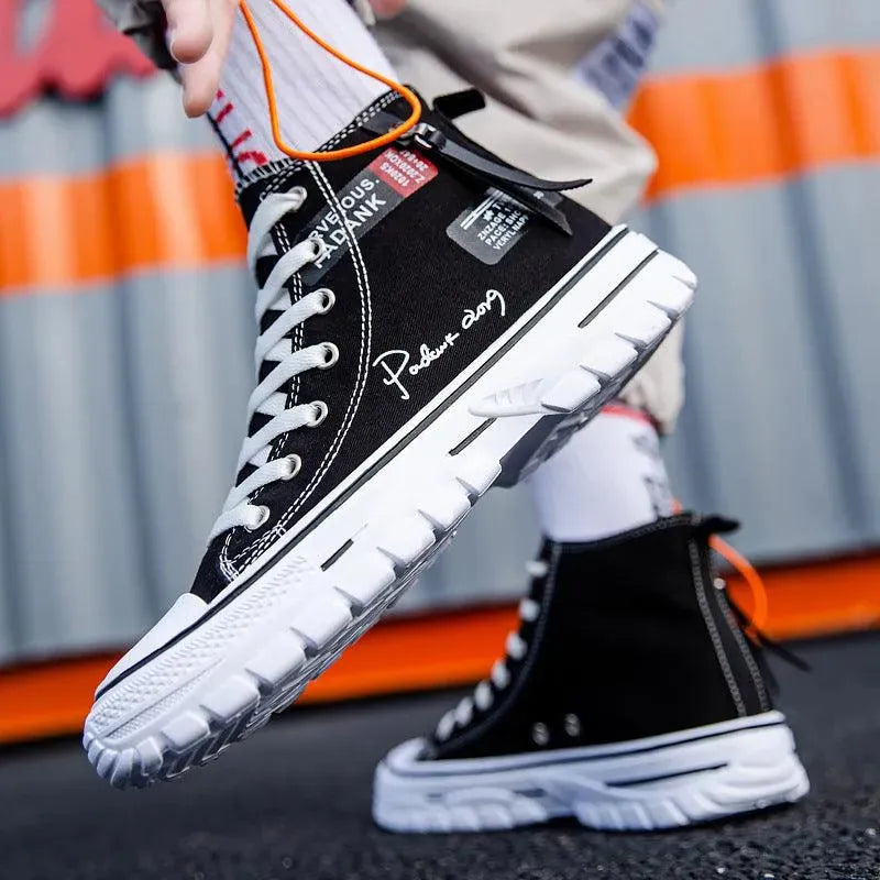 W&W Mode | Sneaker High für Herren – Urbaner Stil und legerer Komfort