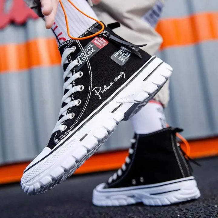 W&W Mode | Sneaker High für Herren – Urbaner Stil und legerer Komfort