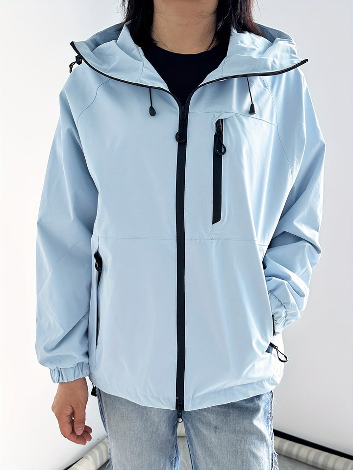 W&W Mode | Moderne Wasser Und Winddichte Regenjacke Für Damen