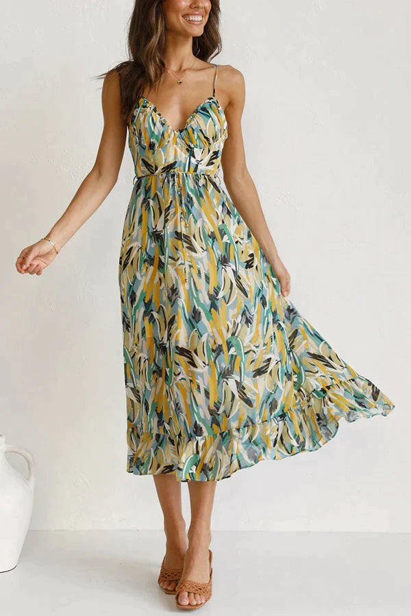 W&W Mode - Buntes Cocktailkleid