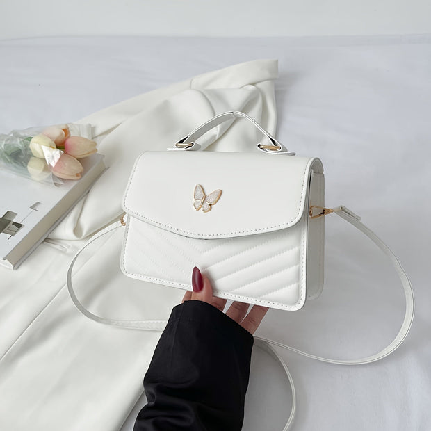 WW | Modische einfarbige Schultertasche und Umhängetasche
