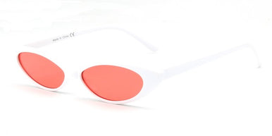 WW | Damen Rund Oval Klein Mode Sonnenbrillen