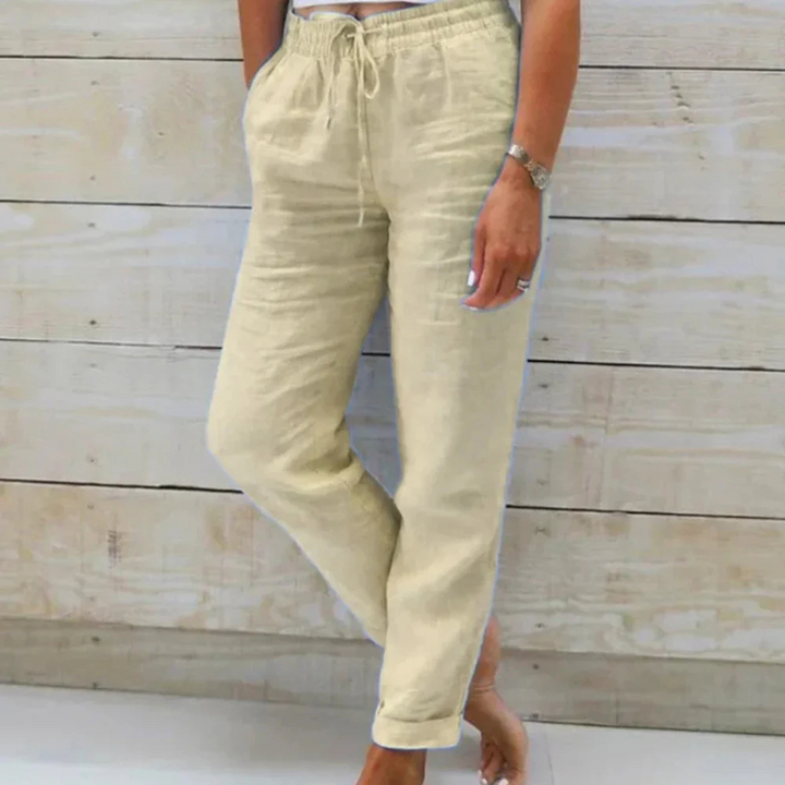 W&W Mode | Leichte Sommerhose Aus Leinen