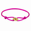 Pflaumenrotes Seil Gold