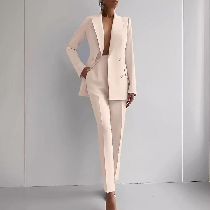 W&W Mode | Stilvolles Satz Bestehend Aus Edlem Blazer Und Eleganter Hose