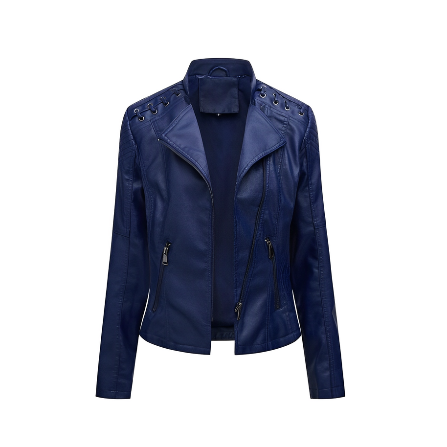 WW Allrounder: Die ElegantAura Lederjacke