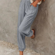 W&W - Lange Hose mit hoher Taille