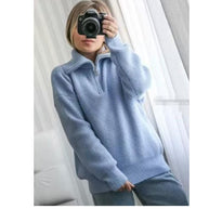 WW | All Match Wollpullover Mit Offenem Kragen