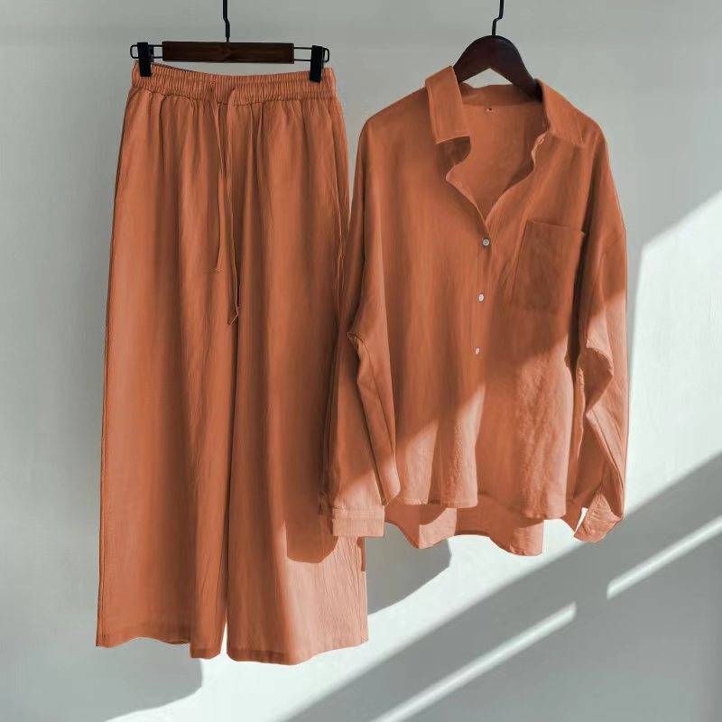 WW | Stylisches Und Zweiteiliges Leinen Set