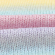 WW | Gradient Offene Vorderseite Fallendes Schulter Cardigan