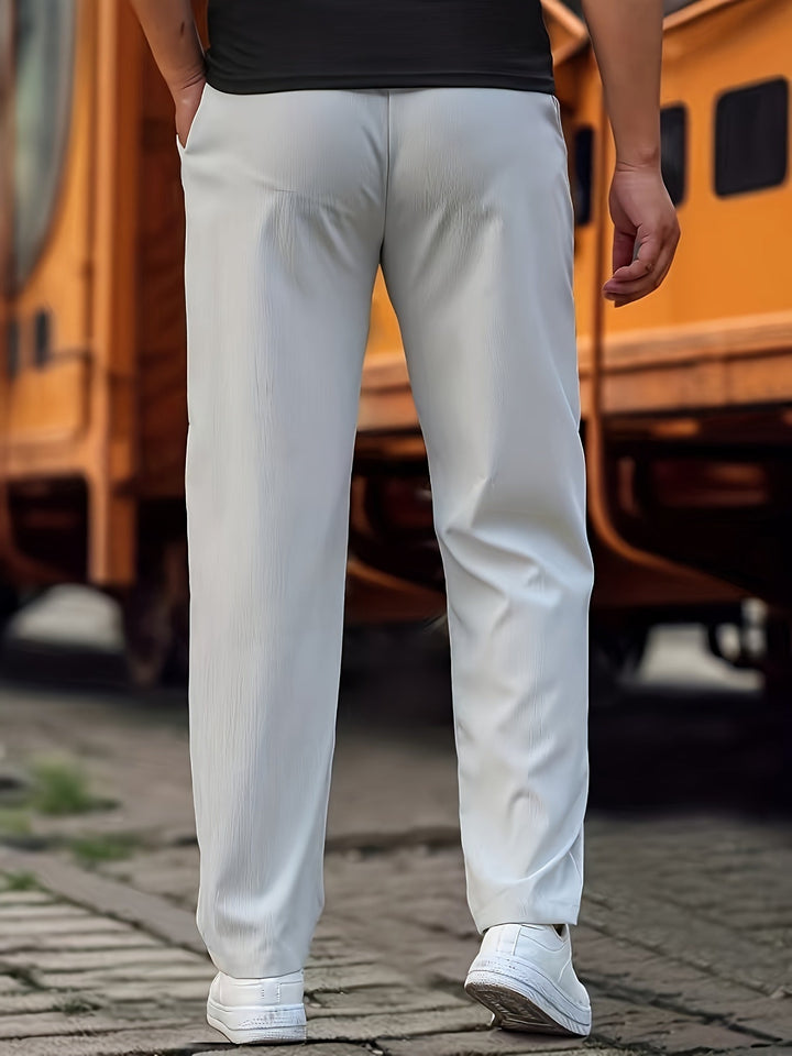 W&W Mode | Stilvolle Kordelzug Athletische Hosen Mit Taschen Für Herren