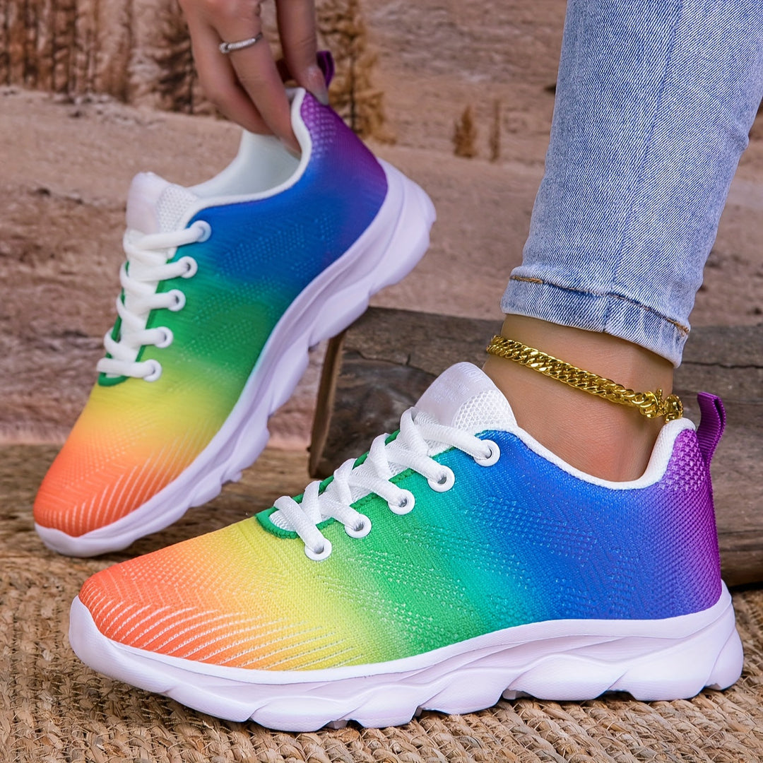 W&W Mode | Atmungsaktive Gestrickte Damensneaker