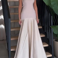 Maxikleid aus Satin