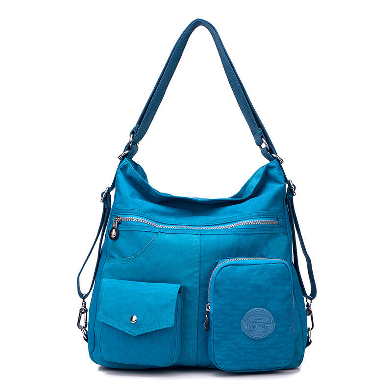 WW | Designer Handtasche Aus Wasserfestem Bylon Stoff Mit Großem Fassungsvermögen