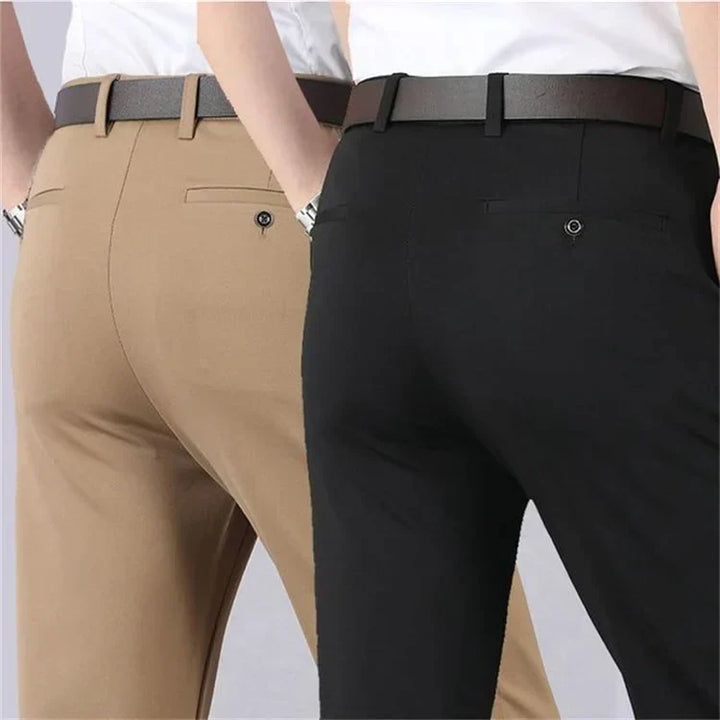 W&W Mode | Comfort Stretch Klassische Herrenhose | Stilvoll und Flexibel