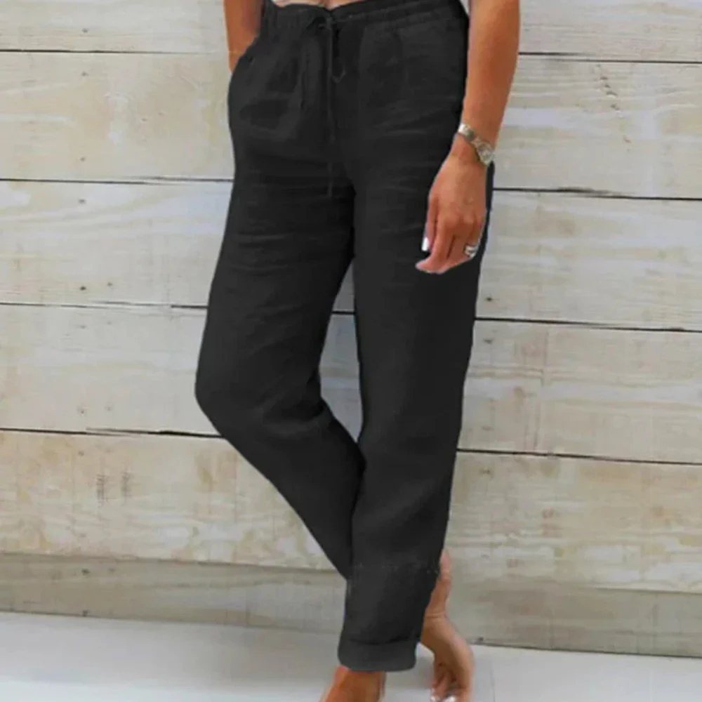 W&W Mode | Leichte Sommerhose Aus Leinen