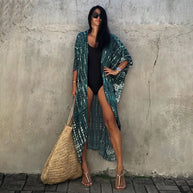 WW | Glamouröse Sonnenschutz Resort Strandkleid Cover Up