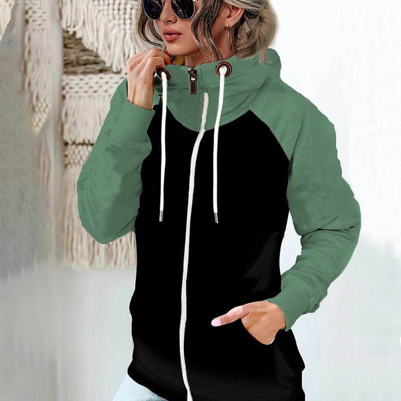 Casual und weiche Kapuzenjacke