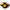 Schwarze Pelzpantoffel mit gelbem Smiley-Design