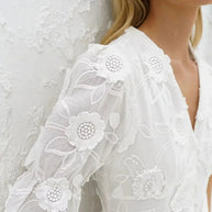 WW | Midikleid Mit Stickerei – Elegante Damenmode Für Jeden Anlass