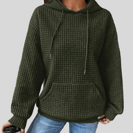 WW | Damen Pullover Hoodie mit Kordelzugkapuze