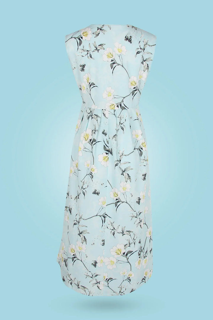 W&W Mode | Elegantes Maxikleid mit Floralem Muster