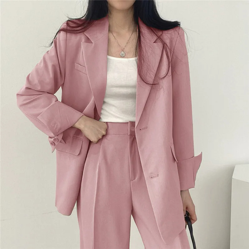 WW | Langer Damenblazer mit Breitem Revers und Relaxter Passform