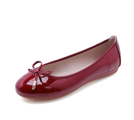 WW | Ballerinas mit Schleifenakzent