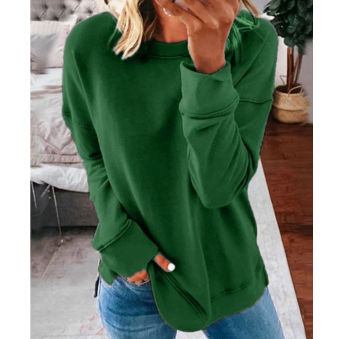 WW | Lässiger Plus Size Pullover Für Frauen