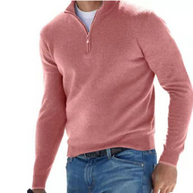 WW | Warmes Herrenpullover Reißverschluss