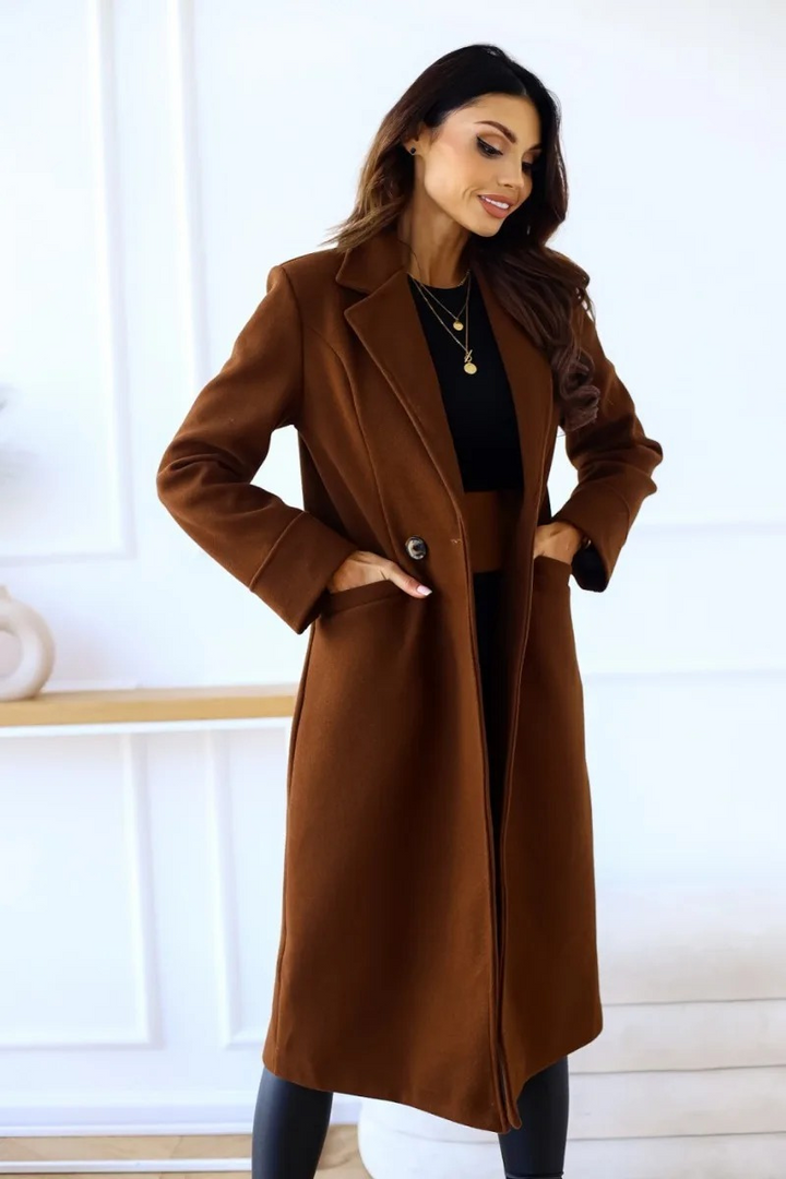 W&W Mode | Klassischer Langer Trenchcoat mit