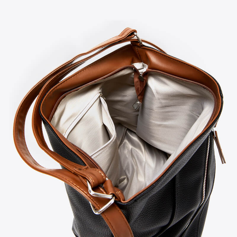 Lederimitat Tasche