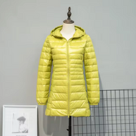 – Puffermantel mit Kapuze