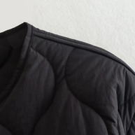 WW | Gepolsterte Jacke Damen, Leichtes Übergröße Modell Mit Taschen, Knopfverschluss