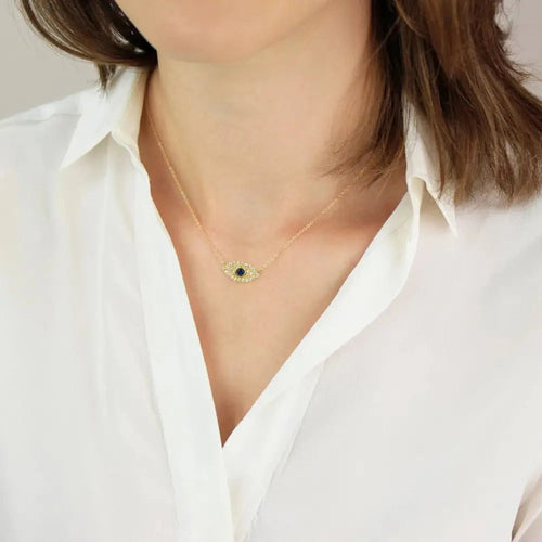 WW | Sterling Silber Ins Diamant Schutzanhänger Für Damen